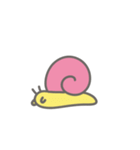 動く！かたつむりのスタンプ（個別スタンプ：1）