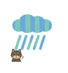もちっと黒柴〜日常会話に添えて〜（個別スタンプ：32）