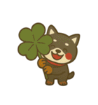 もちっと黒柴〜日常会話に添えて〜（個別スタンプ：33）