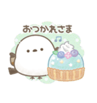 さわやか初夏＊もちっと！シマエナガさん。（個別スタンプ：5）