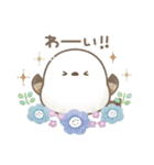 さわやか初夏＊もちっと！シマエナガさん。（個別スタンプ：12）