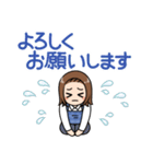 なかよしかぞく！敬語ベーシック（個別スタンプ：8）