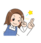 なかよしかぞく！敬語ベーシック（個別スタンプ：38）