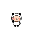 ▶︎動く！パンダタイツまる（個別スタンプ：22）