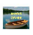 海、プール、湖のスタンプ（個別スタンプ：5）