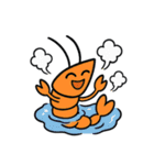 カードゲームを嗜む紳士な海老（個別スタンプ：39）