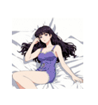 旅する上品な女性のしぐさスタンプ（個別スタンプ：31）