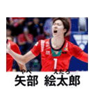 ⭐架空のバレーボール選手で日常会話（個別スタンプ：10）