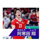 ⭐架空のバレーボール選手で日常会話（個別スタンプ：12）