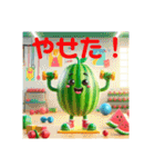 夏はスイカだ（個別スタンプ：15）