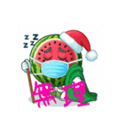 夏はスイカだ（個別スタンプ：27）