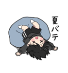 黒パーカーくん⑱（個別スタンプ：16）