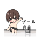 黒パーカーくん(イメチェンver.)⑱（個別スタンプ：30）