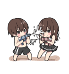 黒パーカーくん(イメチェンver.)⑱（個別スタンプ：37）