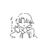 駄犬の落書き（個別スタンプ：1）