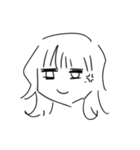 駄犬の落書き（個別スタンプ：3）