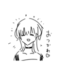 駄犬の落書き（個別スタンプ：5）