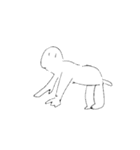 駄犬の落書き（個別スタンプ：12）