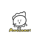 ワタワ猫のスタンプ9（個別スタンプ：10）