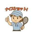 青春フルスイング！テニス女子の日常（個別スタンプ：5）