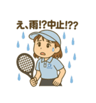 青春フルスイング！テニス女子の日常（個別スタンプ：28）