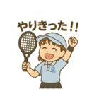 青春フルスイング！テニス女子の日常（個別スタンプ：29）