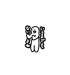 しろいにんげん。2（個別スタンプ：6）