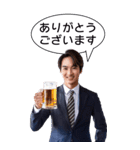 BIG！ビジネスマンは飲みたい（個別スタンプ：6）