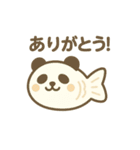 たい焼きになった夢見る動物2025秋（個別スタンプ：6）