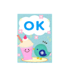 BIGかわいい♥北欧雑貨鳥年末年始お正月16（個別スタンプ：2）