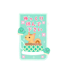 BIGかわいい♥北欧風リス年末年始お正月16（個別スタンプ：23）