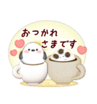 シマエナガ/毎年使える♡年末年始スタンプ5（個別スタンプ：10）