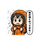 登山するメイドさんスタンプ！！（個別スタンプ：13）