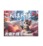 可愛いニャンコのkiraraちゃん1ー日常（個別スタンプ：5）