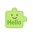 ぷちパズル・英語でひとこと（個別スタンプ：5）
