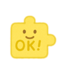 ぷちパズル・英語でひとこと（個別スタンプ：7）