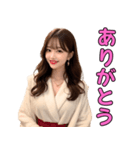 バスローブ姿のAI美人お姉さん＠日常会話（個別スタンプ：6）