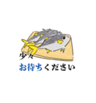 堤防で立つ魚【魚種】ギマ（個別スタンプ：7）