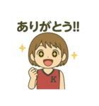 青春バスケスタンプ！部活の毎日♪（個別スタンプ：28）