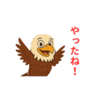 動物の日常会話03・ハクトウワシ・鷲（個別スタンプ：2）