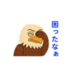 動物の日常会話03・ハクトウワシ・鷲（個別スタンプ：14）