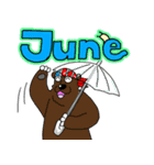 くまったくまたち特装版6月（個別スタンプ：2）