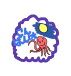 【海】愉快な生き物たち（個別スタンプ：6）