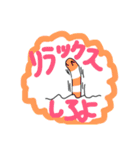 【海】愉快な生き物たち（個別スタンプ：38）