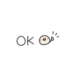◉使いやすい◉ゆるっとまるいやつ◉敬語あり◉（個別スタンプ：11）