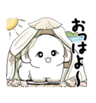 うさぎさん 2025 「夏です」（個別スタンプ：1）