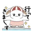 うさぎさん 2025 「夏です」（個別スタンプ：3）