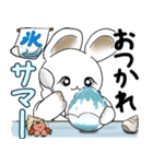 うさぎさん 2025 「夏です」（個別スタンプ：11）