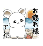 うさぎさん 2025 「夏です」（個別スタンプ：12）