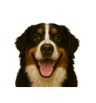 ハッピー顔（犬編）（個別スタンプ：20）